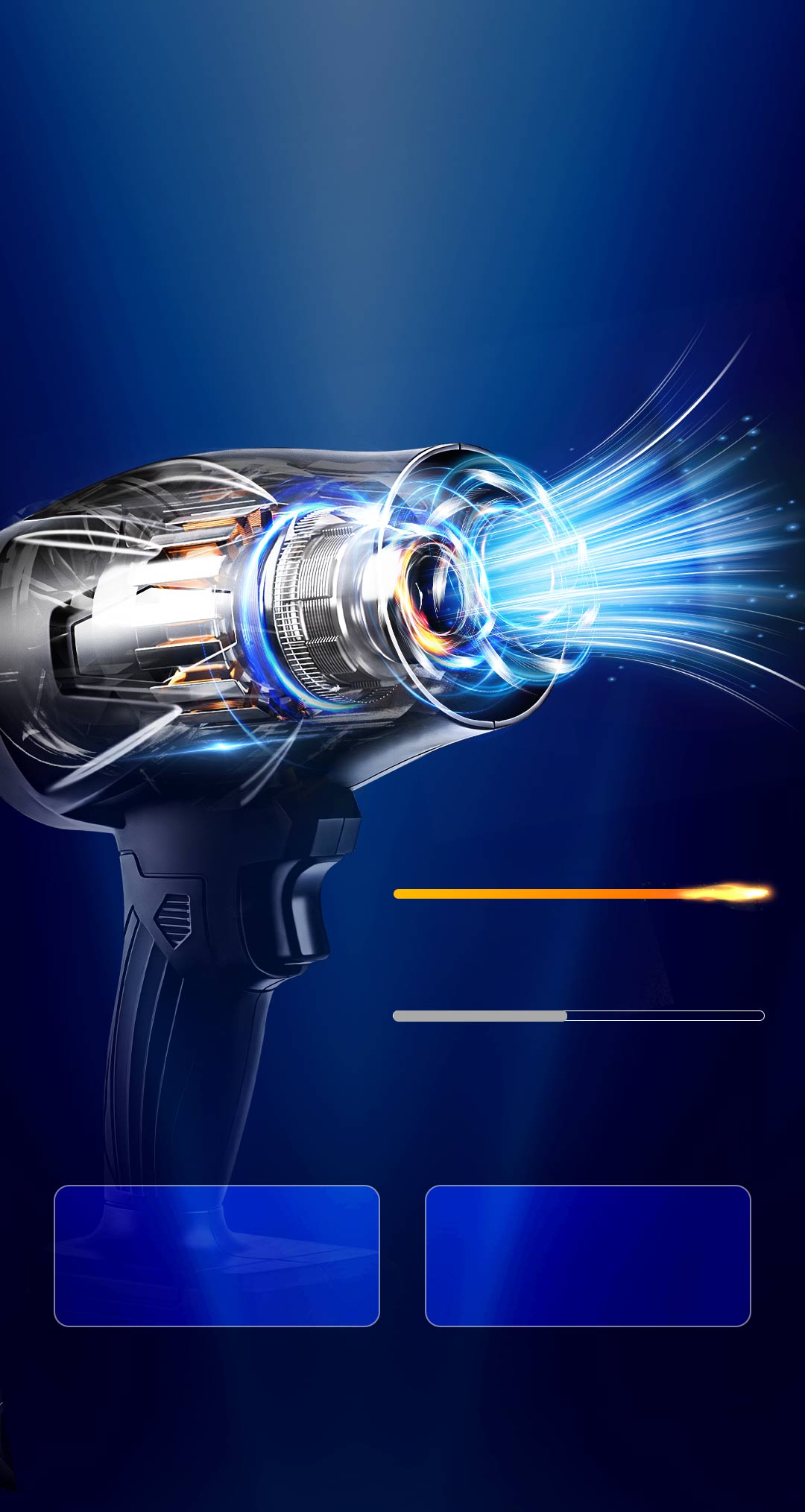 Cordless Leaf &amp; Snow Blower | 1050W Motor, 20,000 RPM Turbofan | 5000mAh Battery, Maintenance-Free, Lightweight Design