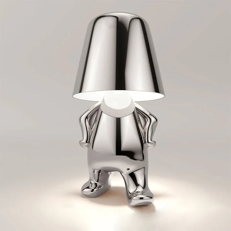 Cordless Night Light | Rechargeable Battery Lasts 12 Hours After 1-Hour Charge | Warm Ambient Glow for Nightstand or Desk
