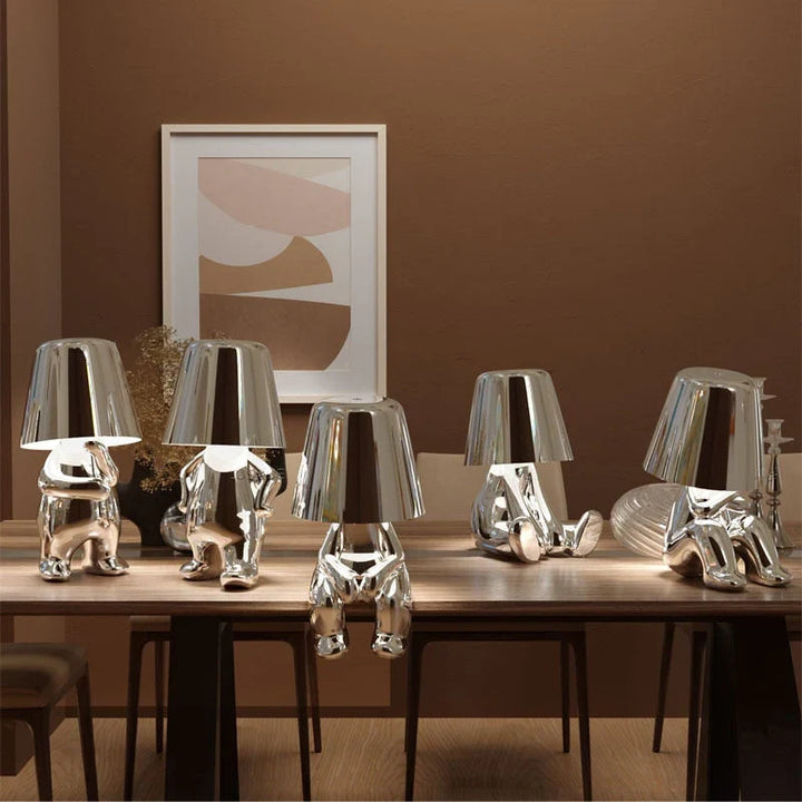 Cordless Night Light | Rechargeable Battery Lasts 12 Hours After 1-Hour Charge | Warm Ambient Glow for Nightstand or Desk