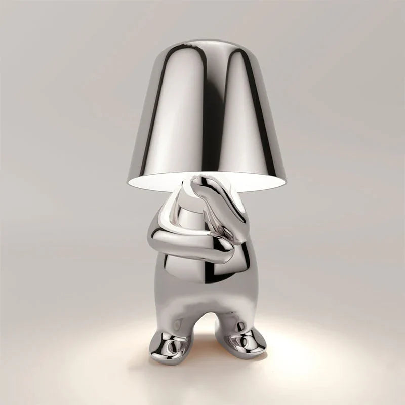 Cordless Night Light | Rechargeable Battery Lasts 12 Hours After 1-Hour Charge | Warm Ambient Glow for Nightstand or Desk