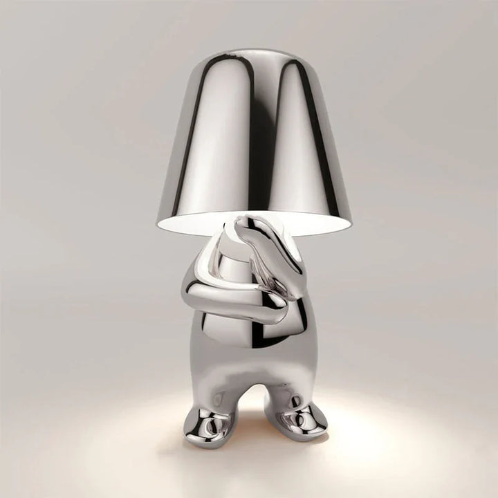 Cordless Night Light | Rechargeable Battery Lasts 12 Hours After 1-Hour Charge | Warm Ambient Glow for Nightstand or Desk