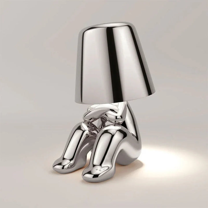 Cordless Night Light | Rechargeable Battery Lasts 12 Hours After 1-Hour Charge | Warm Ambient Glow for Nightstand or Desk