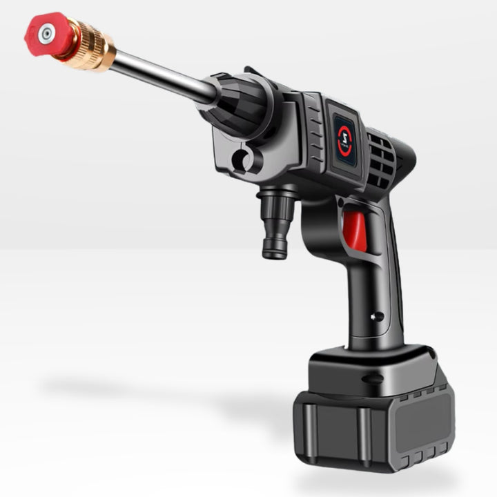 Cordless Pressure Washer | 50 Bar | 21V 10000mAh | 10m Jet Range | 60 Min Battery | Car &amp; Patio