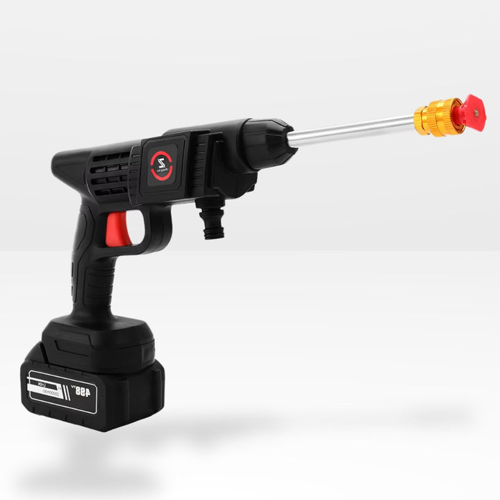 Cordless Pressure Washer | 50 Bar | 21V 10000mAh | 10m Jet Range | 60 Min Battery | Car &amp; Patio