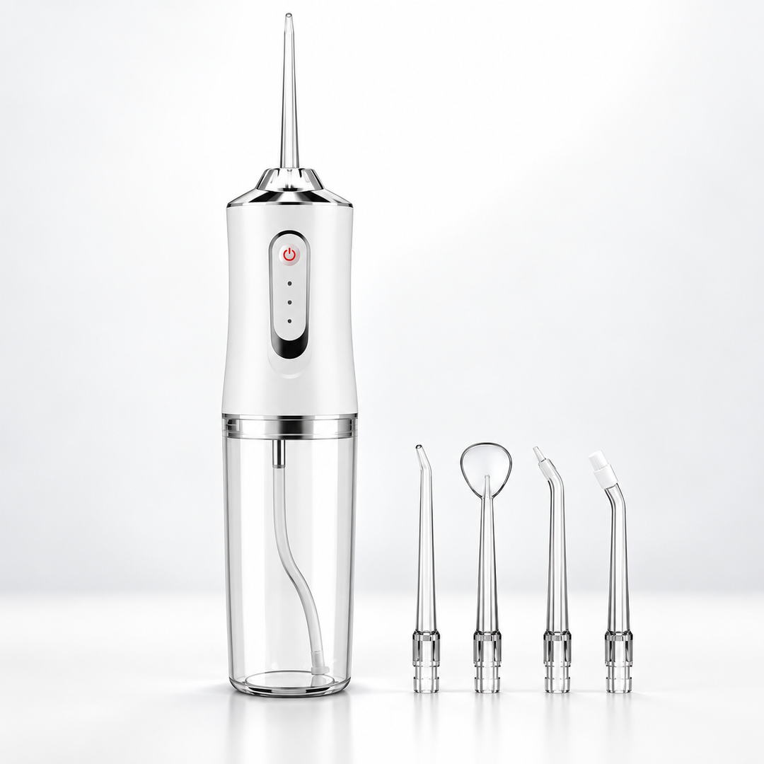 Cordless Water Flosser Rechargeable | Replaceable Nozzles | Gentle Gumline Clean for Sensitive Teeth and Fresh Breath 2