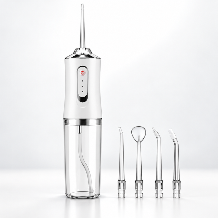Cordless Water Flosser Rechargeable | Replaceable Nozzles | Gentle Gumline Clean for Sensitive Teeth and Fresh Breath 2