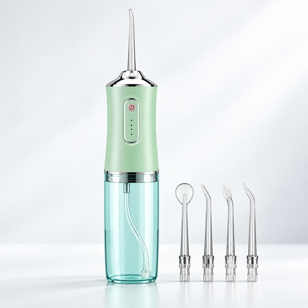 Cordless Water Flosser Rechargeable | Replaceable Nozzles | Gentle Gumline Clean for Sensitive Teeth and Fresh Breath 3