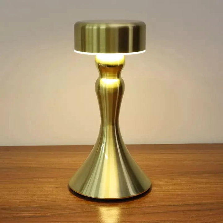 Cordless Table Lamp LED Rechargeable Touch Dimmer Wireless Charging 0