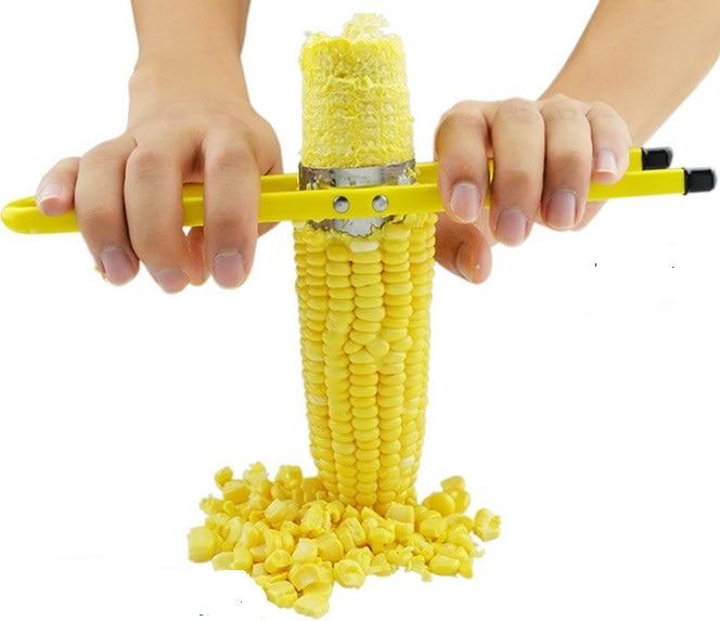 Corn Peeler | Stainless Steel Corn Kernel Remover Tool