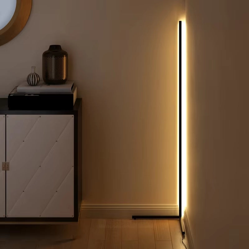 Corner Floor Lamp | Slim Upright Bar, App And Remote