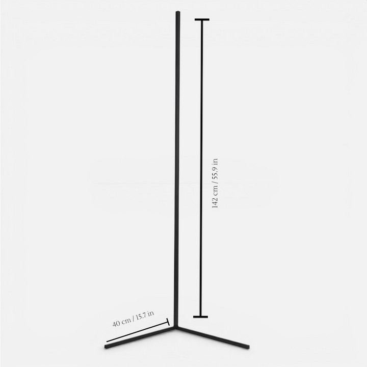 Corner Floor Lamp | Slim Upright Bar, App And Remote