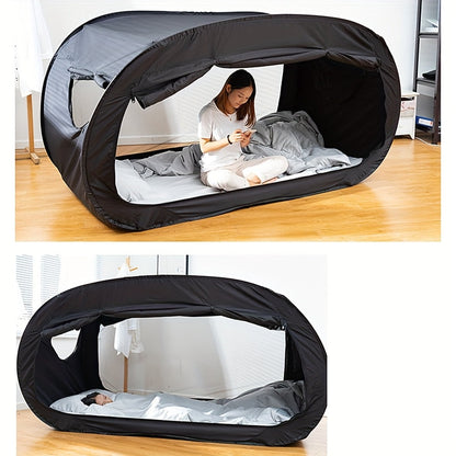 Folding Tent Bed | Privacy Blackout Canopy Design