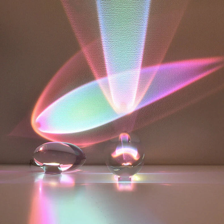 Crystal Projection Table Lamp with Remote Control 1