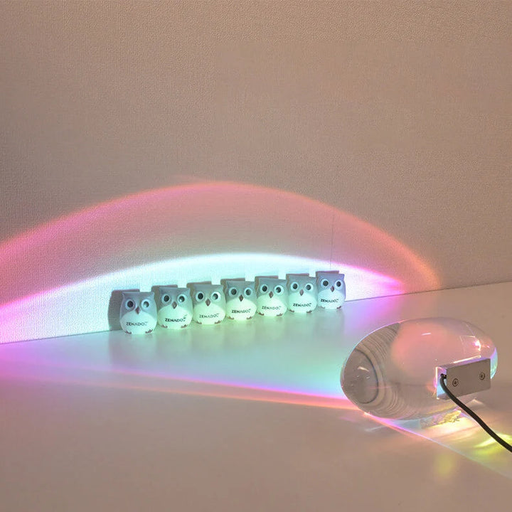 Crystal Projection Table Lamp with Remote Control 8