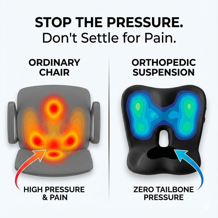 Cushion for Bruised Tailbone &amp; Sore Coccyx | Orthopedic Relief 2