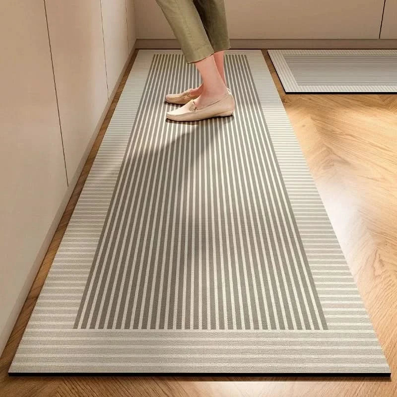 Cushioned Kitchen Mat, Non-Slip Base | 40 x 60 cm to 60 x 180 cm, 7 Styles | Wipe-Clean, Mould-Resistant Surface for Any Floor