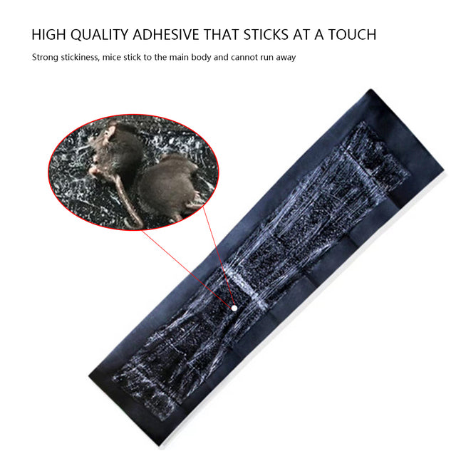 Extra-Large Glue Pads for Mice and Rats, Pack of 5 | Strong Adhesive Rodent Traps | Non-Toxic, Easy Disposal, No Mess Pest Control 5