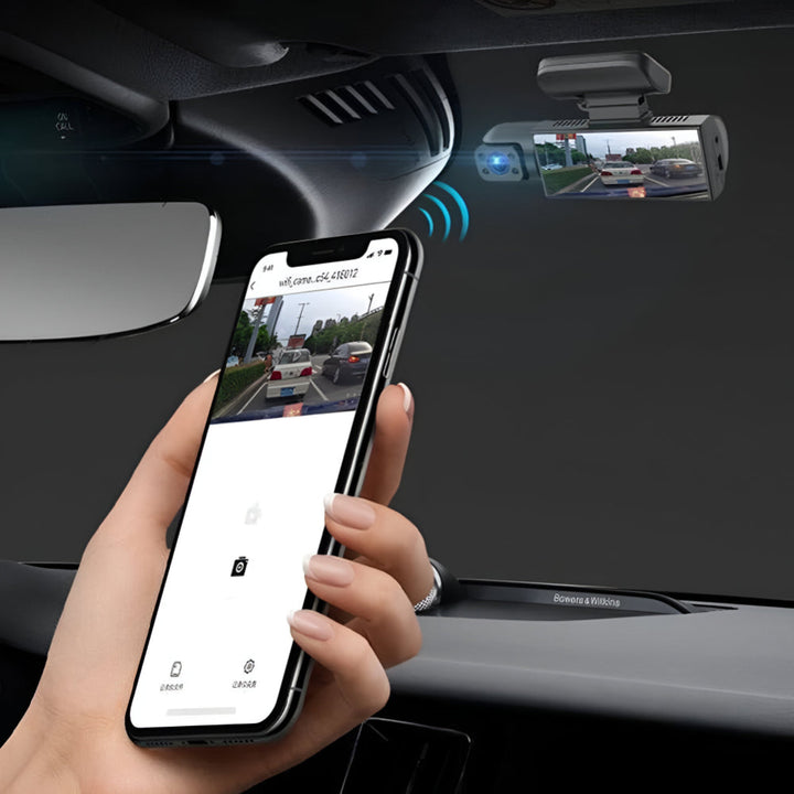Dual Lens Dash Cam 1080P | Front and Cabin Recording with 150 Degree Wide Angle View | Night Vision, Parking Monitor and G Sensor 5
