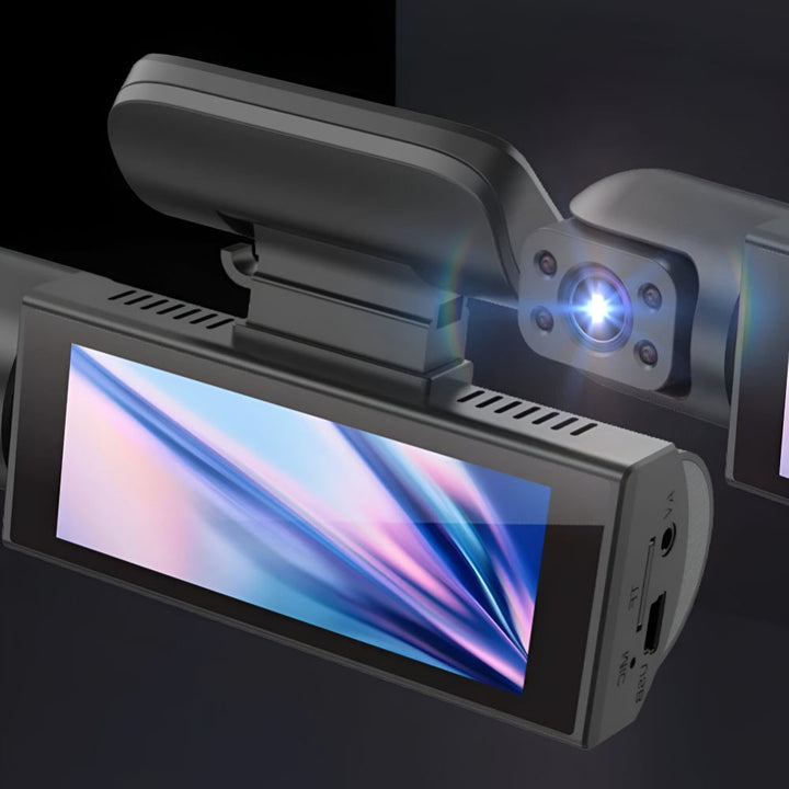 Dual Lens Dash Cam 1080P | Front and Cabin Recording with 150 Degree Wide Angle View | Night Vision, Parking Monitor and G Sensor 4