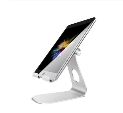 Desk Tablet Stand | Adjustable Tilt With A Weighted Base