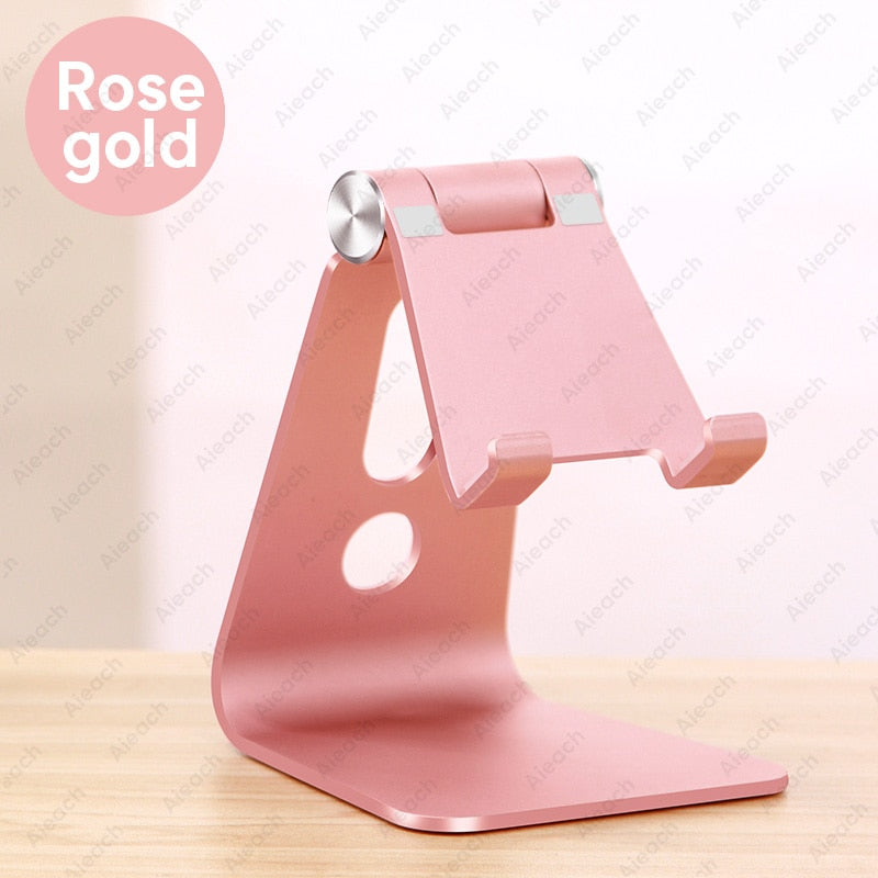 Desk Tablet Stand | Adjustable Tilt With A Weighted Base