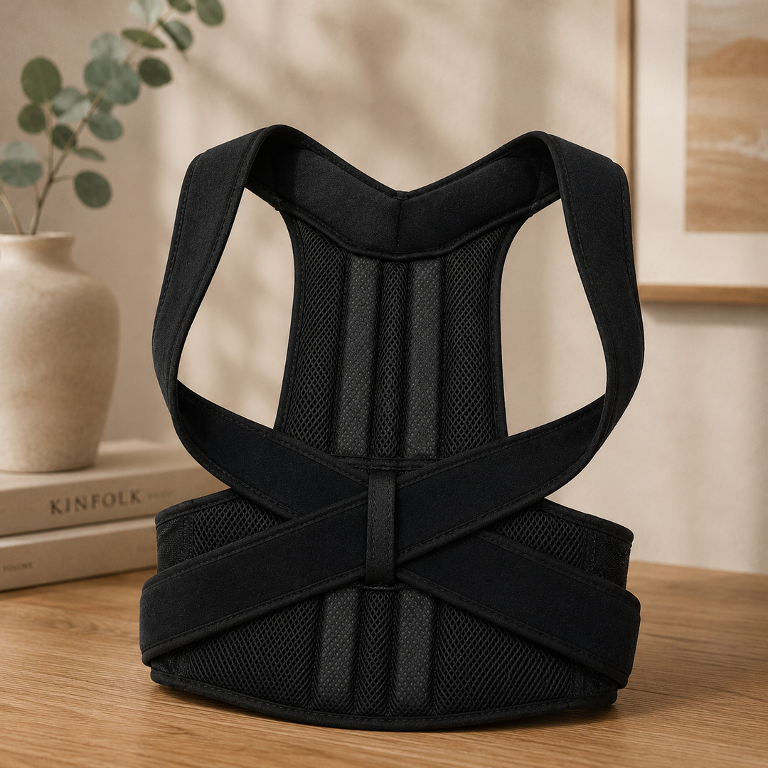 Posture Support | Cross-Back Design | Breathable Neoprene | Adjustable | Men &amp; Women | 5 Sizes