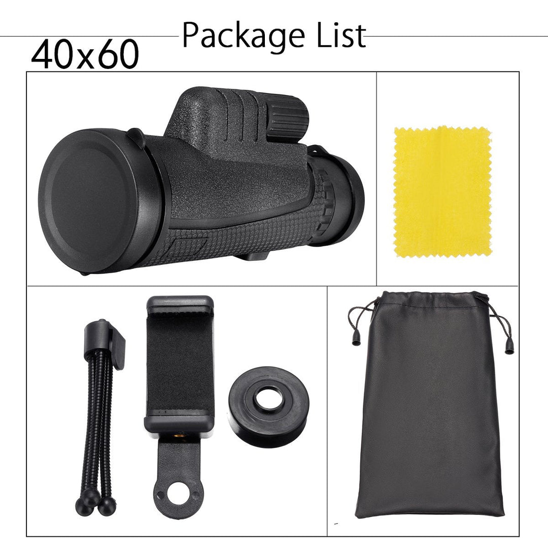 Digital Binocular Lens | 16x52 With A Phone Clamp Mount