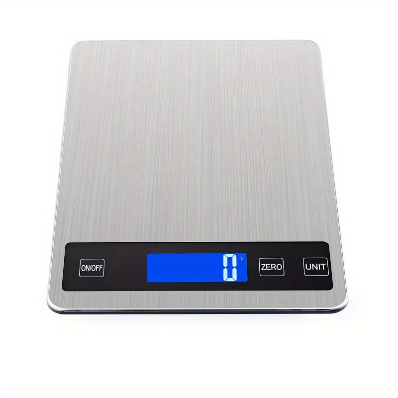 Digital Kitchen Scale | Flat Weighing Plate, Tare Key
