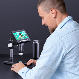 Digital Soldering Microscope 50X-1000X 1080P LED Zoom