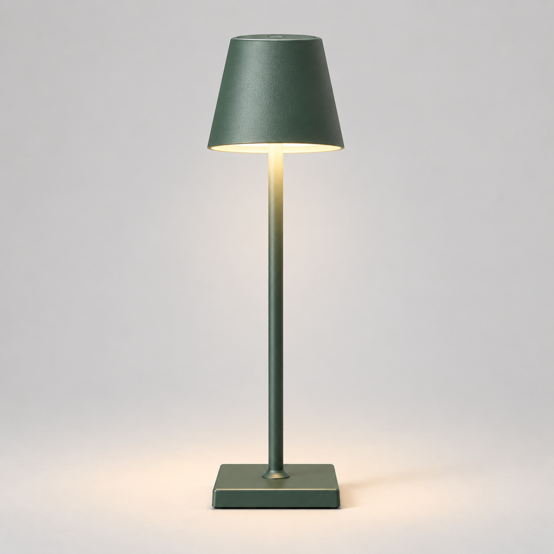 Dimmable LED Table Lamp Metal Base | Wireless Touch Control | Cordless Rechargeable Lighting for Indoor and Outdoor Use 7
