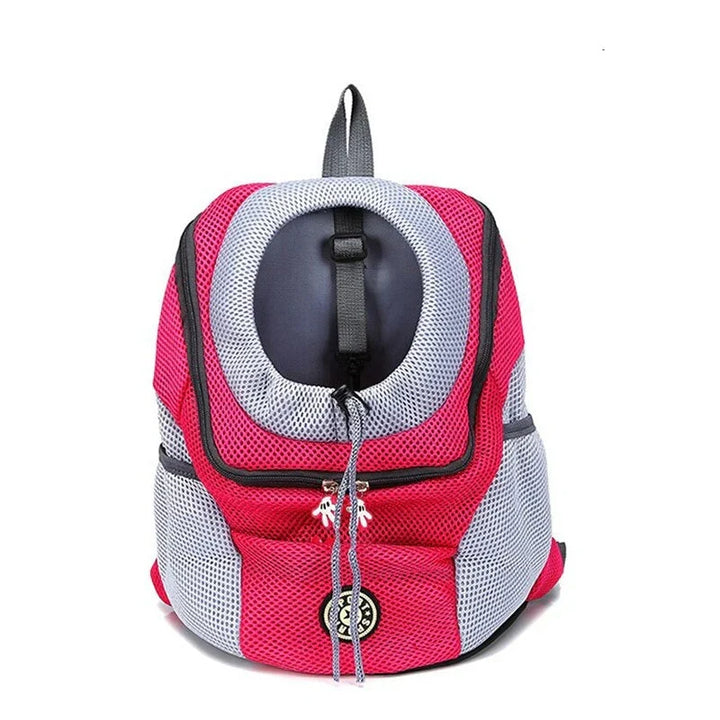 Dog Carrier Backpack for Dogs up to 15 kg | Breathable Mesh Panels, Padded Straps | Adjustable Safety Strap for Secure Fastening