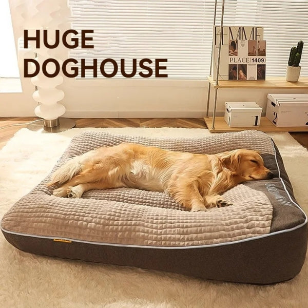 Dog Mattress Bed | Bolster Back With A Removable Cover