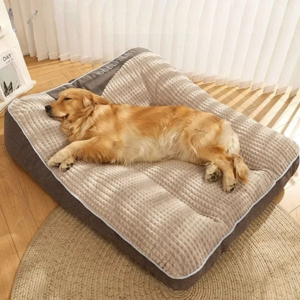 Dog Mattress Bed | Bolster Back With A Removable Cover