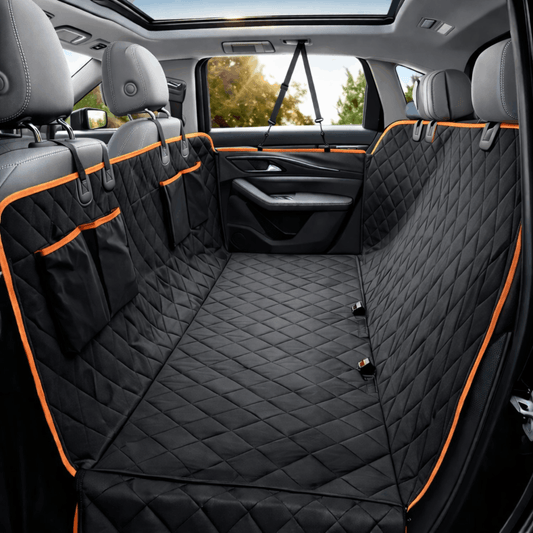 Dog Car Seat Cover | Waterproof Back Seat Protector with Side Flaps | Durable Comfort for Pets 0