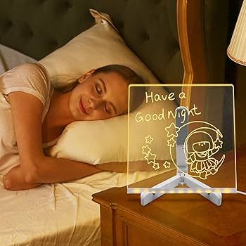 DoodleGlow Drawing Pad | LED, 7 Colored Pens, Mess-Free 7