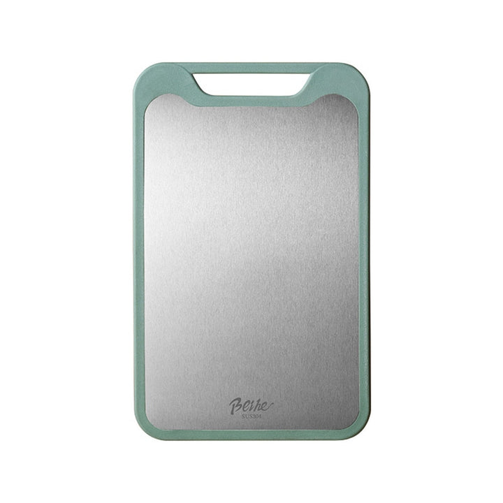 Double-Sided Cutting Board Stainless Steel | Two Cutting Surfaces for Meat, Vegetables and Fruit | Dishwasher Safe Kitchen Tool