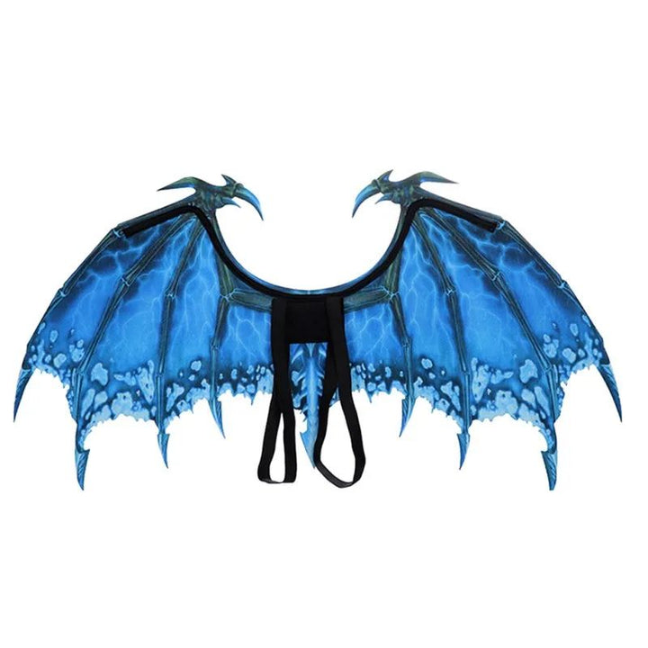 Dragon Wing Costume Accessory Halloween Cosplay | Lightweight Fantasy Design, Fits Adults &amp; Kids | Reusable Fancy Dress Wings