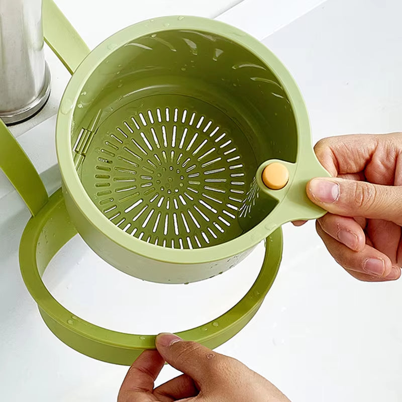 Drip Basket for Hanging | Faucet-Mounted Sink Colander