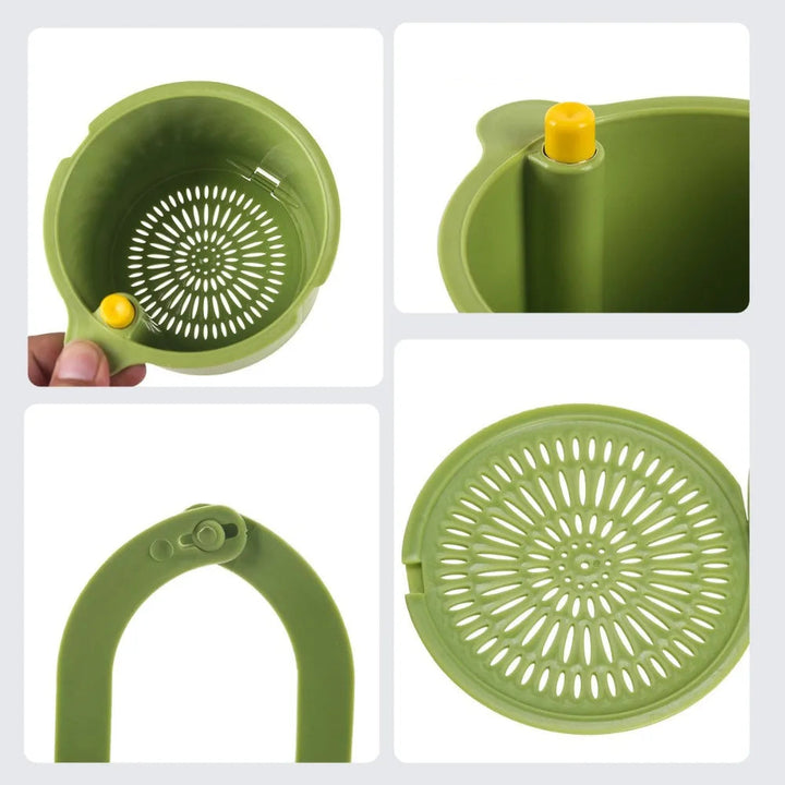 Drip Basket for Hanging | Faucet-Mounted Sink Colander