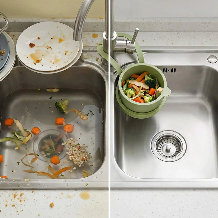 Drip Basket for Hanging | Faucet-Mounted Sink Colander