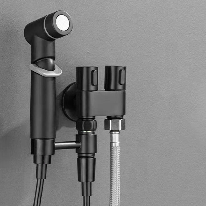 Dual-Control 1-In-2-Out Bidet | Valve With Twin Outlets