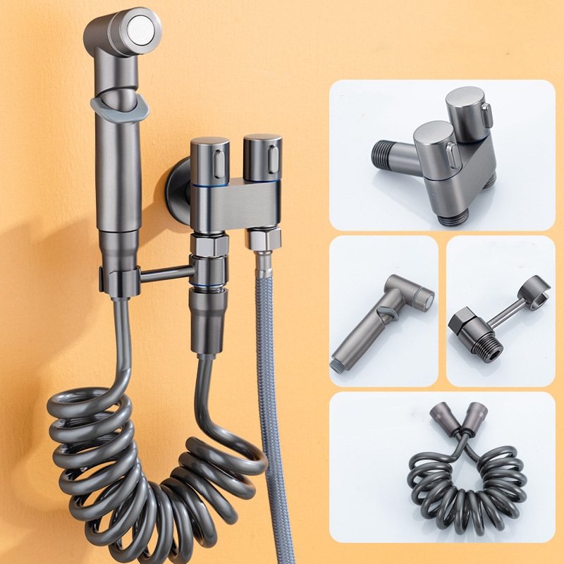 Dual-Control 1-In-2-Out Bidet | Valve With Twin Outlets