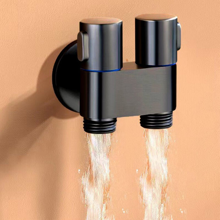 Dual-Control 1-In-2-Out Bidet | Valve With Twin Outlets