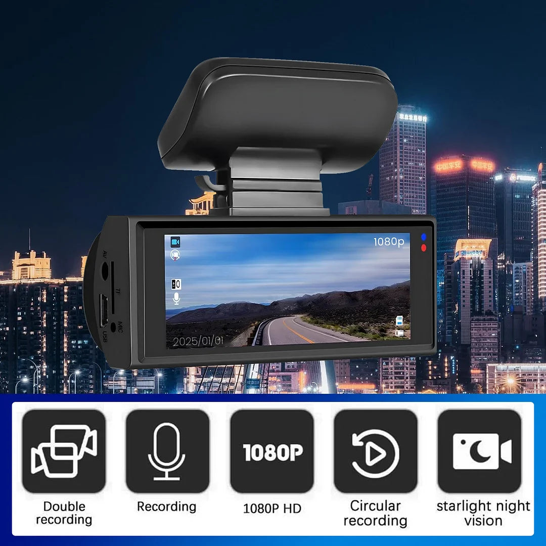 Dual Dashboard Camera For Car - Front &amp; Rear In Car 5