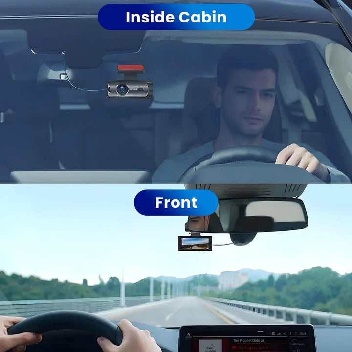 Dual Dashboard Camera For Car - Front &amp; Rear In Car 6