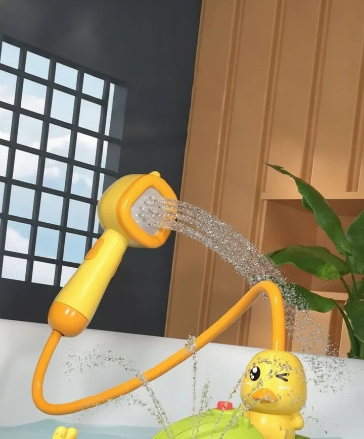 Duck Bath Toy with Water Spray | Motorboat Sprinkler Set