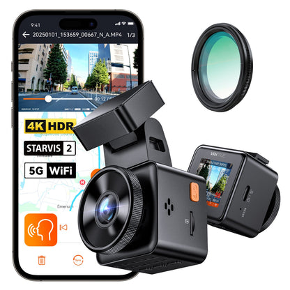 E1 Pro | 4K Dash Cam for Car with Enhanced Night Vision | Compact Safety Monitor for Your Vehicle 1