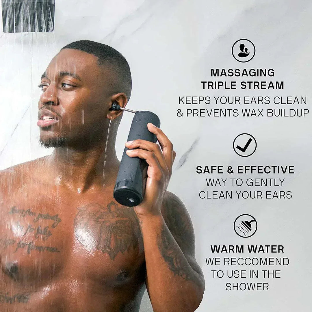Ear Cleaner | Water Jet With Adjustable Pressure Settings