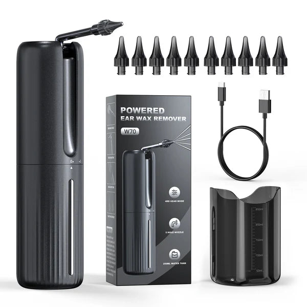 Ear Cleaner | Water Jet With Adjustable Pressure Settings