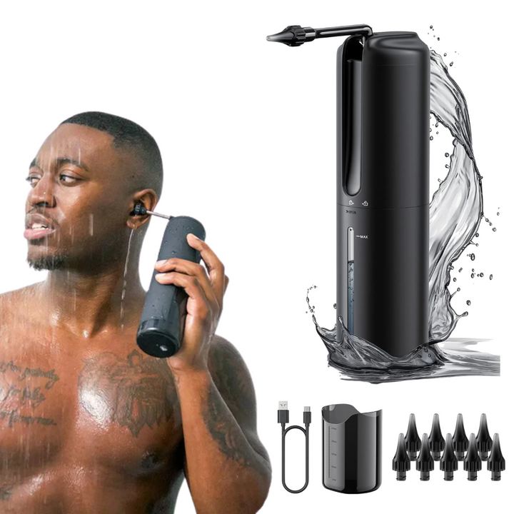Ear Cleaner | Water Jet With Adjustable Pressure Settings